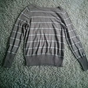 Sonoma Tan and White Sparkle Sweater